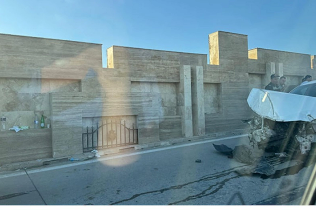 Bakıda ağır qəza — FOTOLAR