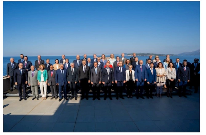 Elnur Məmmədov Xorvatiyada beynəlxalq forumda — FOTOLAR