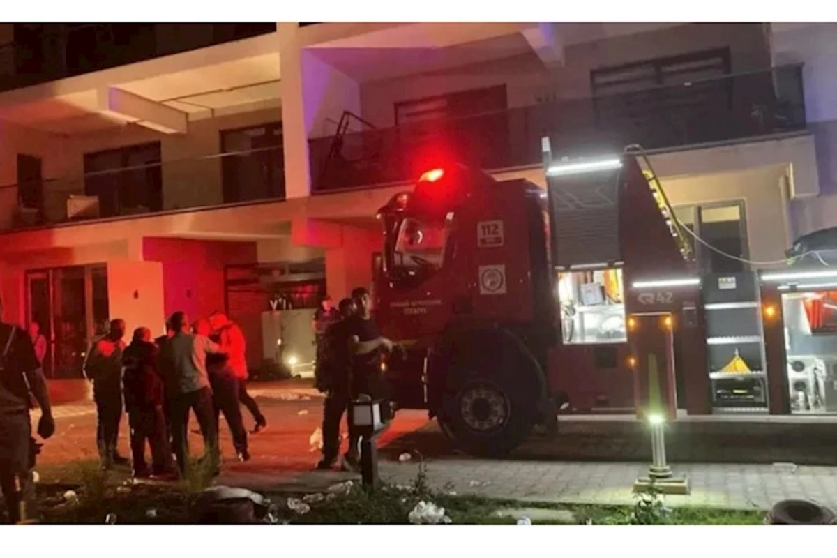 Ankarada YANĞIN: 3 nəfər öldü, 20 nəfər zəhərləndi