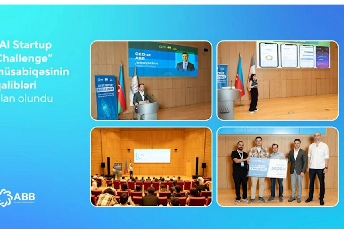 “AI Startup Challenge” müsabiqəsinin qalibləri elan olundu