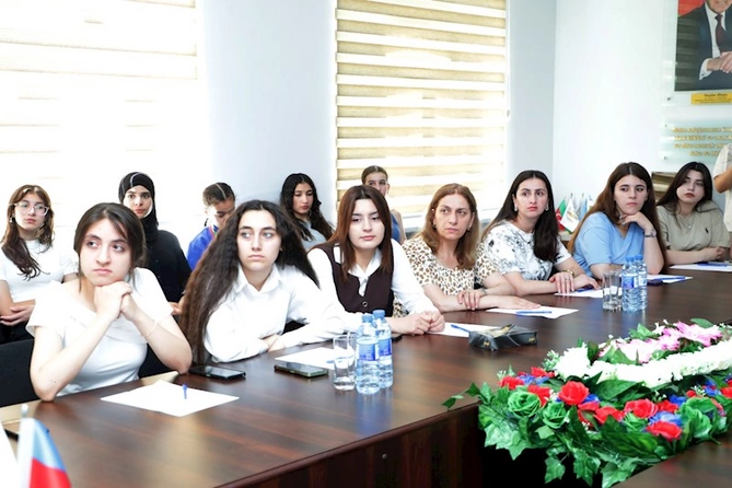 Qubada erkən nikahın fəsadları mövzusunda tədbir keçirilib — FOTOLAR