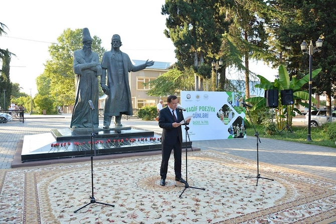 Vaqif Poeziya Günləri Qazaxda başladı — FOTOLAR