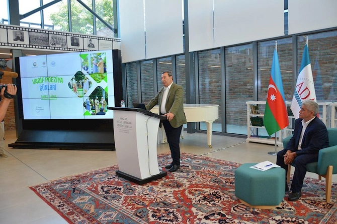 Vaqif Poeziya Günləri Qazaxda başladı — FOTOLAR