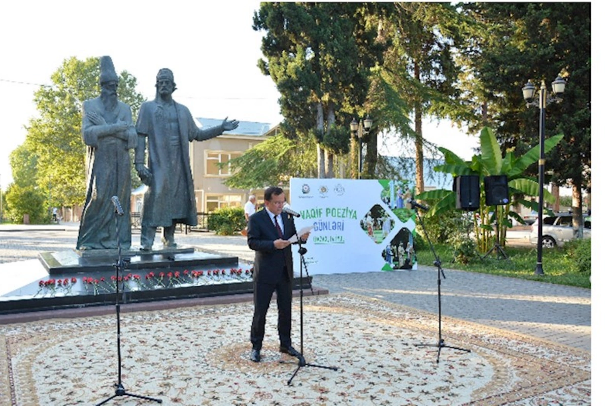 Vaqif Poeziya Günləri Qazaxda başladı — FOTOLAR