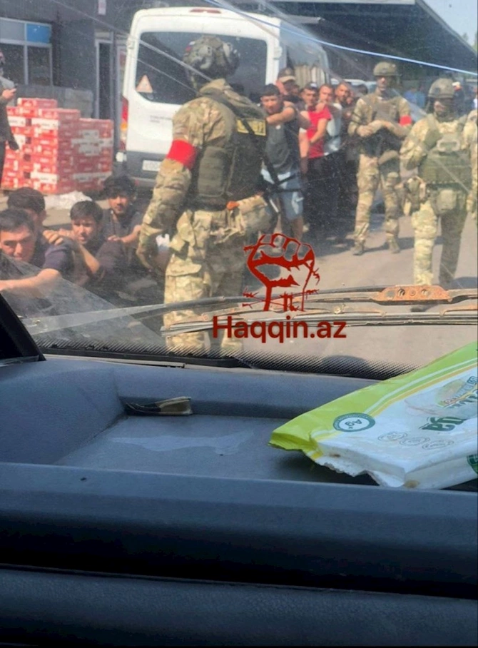 TƏCİLİ: Voronejdə azərbaycanlılar SAXLANILDI — FOTO