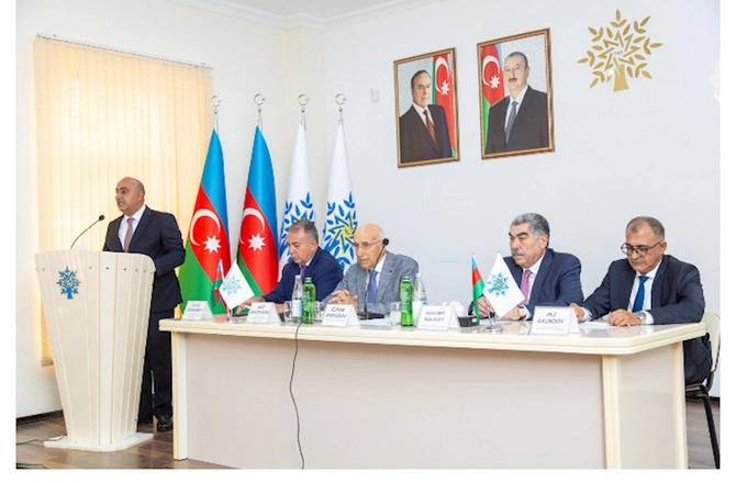 Salyan rayon təşkilatının yaradılmasının 32 illiyinə həsr edilmiş konfrans keçirildi — FOTOLAR