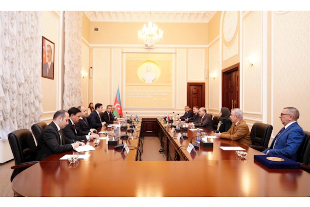 Ədliyyə naziri İraq Federal Ali Məhkəməsinin sədri ilə görüşdü — FOTO