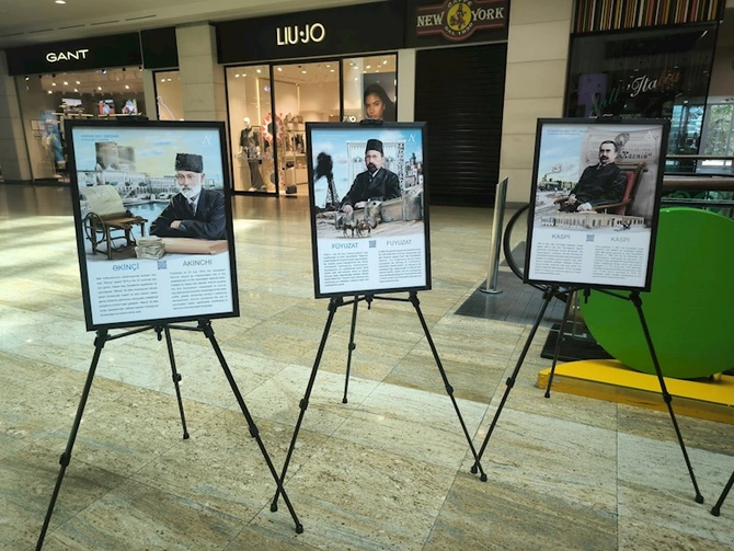 “Azərsun Holdinq” mətbuatın 150 illiyi ilə bağlı sərgi təşkil etdi — FOTOLAR