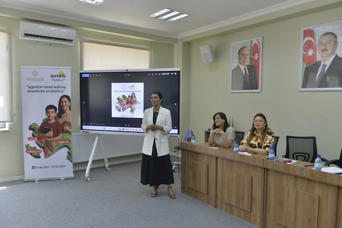 Zəngilanda analar üçün maarifləndirmə və psixoloji dəstək təlimləri keçirildi — FOTOLAR Zəngilanda analar üçün maarifləndirmə və psixoloji dəstək təlimləri keçirildi — FOTOLAR