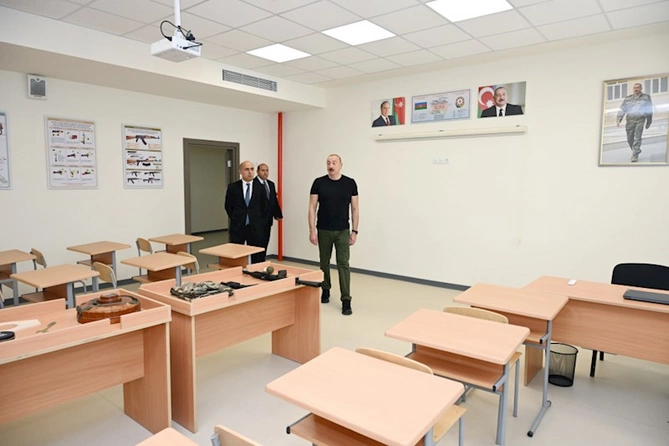 Ağdamda məktəb və bağça açılışı — FOTOLAR (YENİLƏNİB)