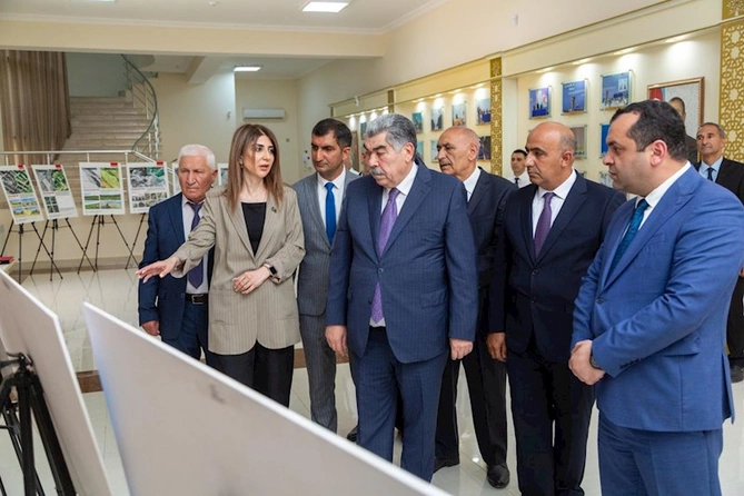 Salyanda “Qərbi Azərbaycan İrsi” kitabının I cildinin təqdimatı olub — FOTOLAR