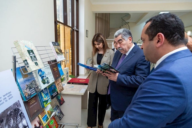 Salyanda “Qərbi Azərbaycan İrsi” kitabının I cildinin təqdimatı olub — FOTOLAR