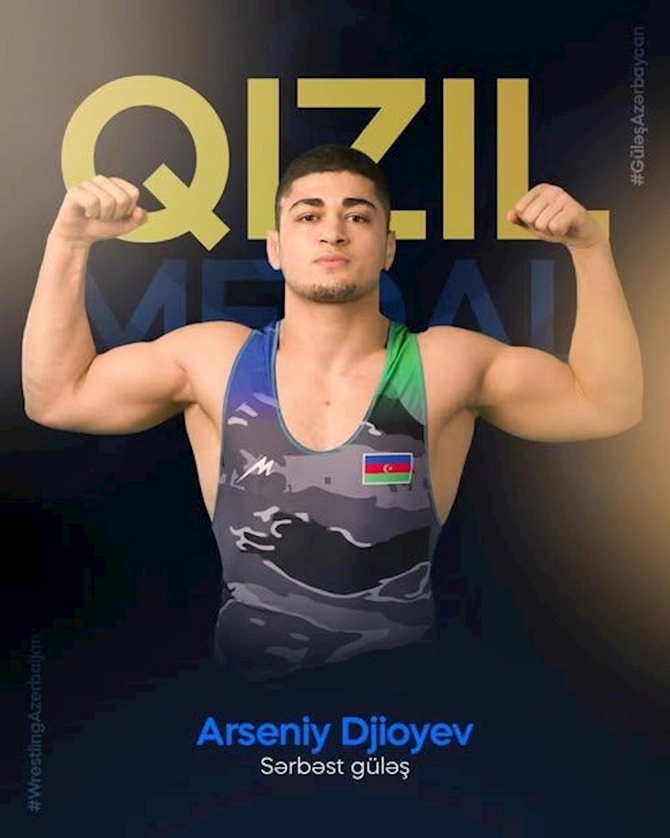 Azərbaycan güləşçiləri reytinq turnirində 5 medal qazanıb