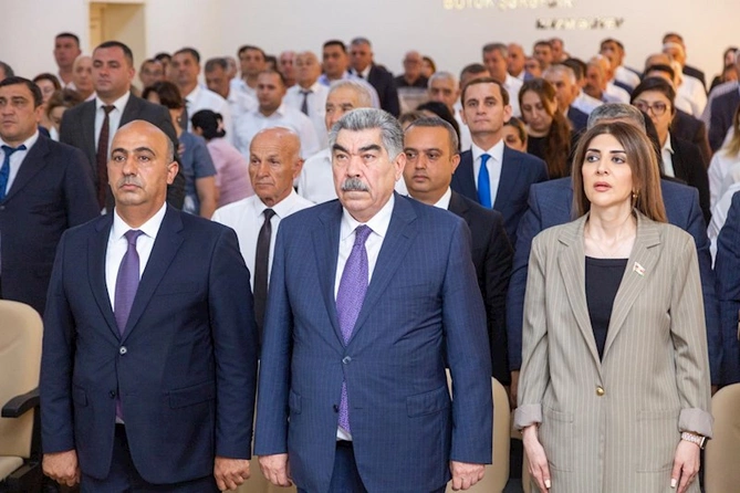 Salyanda “Qərbi Azərbaycan İrsi” kitabının I cildinin təqdimatı olub — FOTOLAR