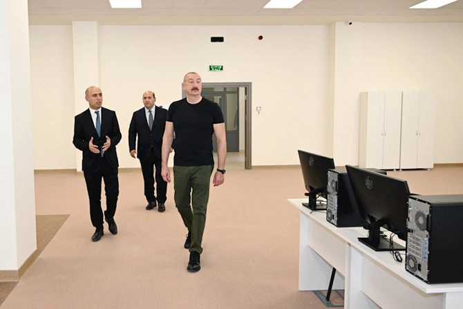Ağdamda məktəb və bağça açılışı — FOTOLAR (YENİLƏNİB)