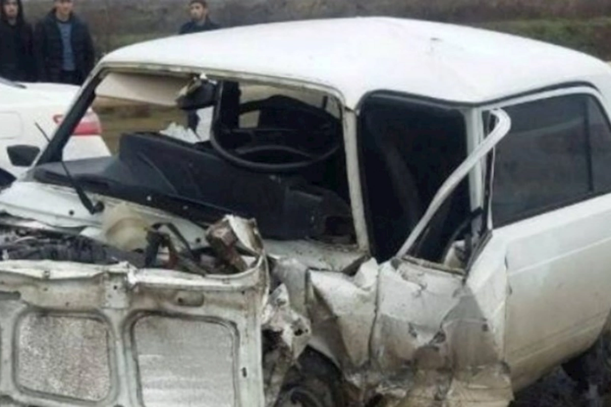 Bakıda yol qəzası — 1 ölü, 2 yaralı