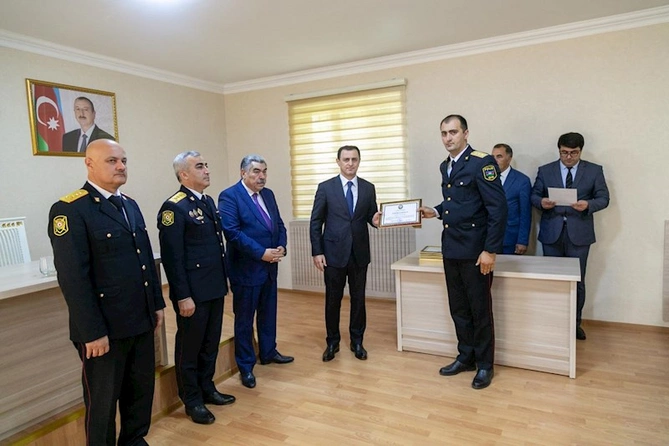 Salyanda Polisi Günü qeyd edildi — FOTOLAR Salyanda Polisi Günü qeyd edildi — FOTOLAR