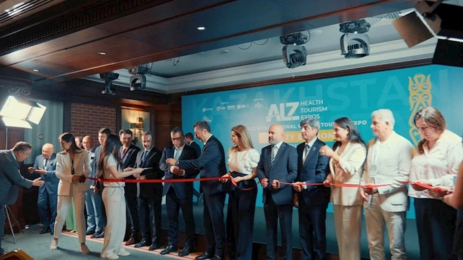 Almatı şəhərində Beynəlxalq Tibbi Turizm Sərgisi keçirilib — FOTOLAR Almatı şəhərində Beynəlxalq Tibbi Turizm Sərgisi keçirilib — FOTOLAR