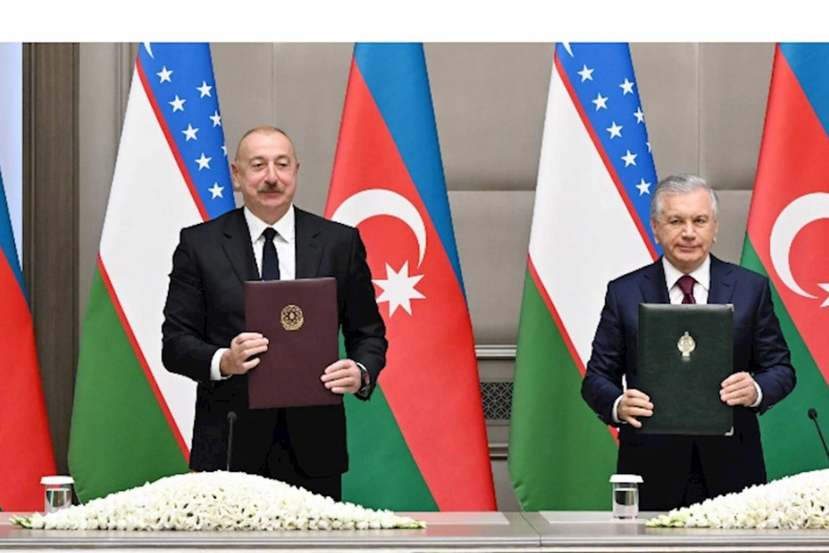 Azərbaycan ilə Özbəkistan arasında imzalanmış sənədlər mübadilə edilib — YENİLƏNİB