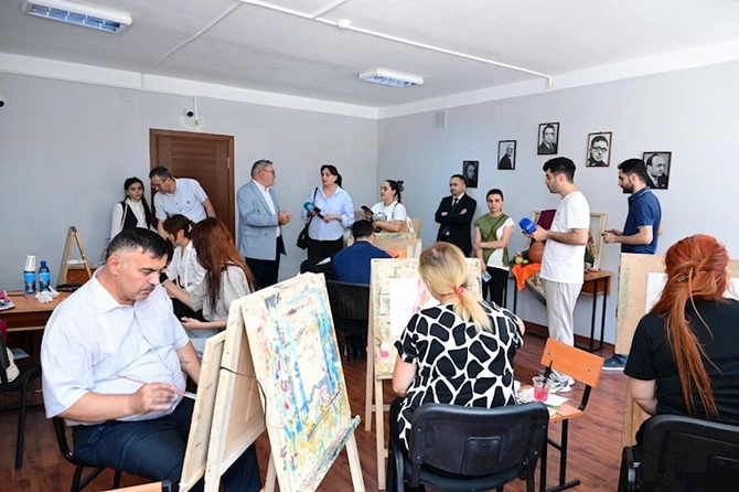 Musiqi və incəsənət məktəbləri müəllimlərinin 2025-ci il üzrə nəzərdə tutulan attestasiyası başa çatıb — FOTOLAR