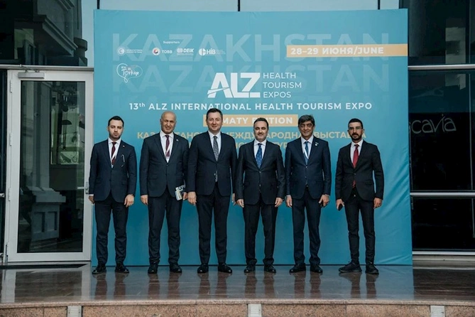 Almatı şəhərində Beynəlxalq Tibbi Turizm Sərgisi keçirilib — FOTOLAR Almatı şəhərində Beynəlxalq Tibbi Turizm Sərgisi keçirilib — FOTOLAR