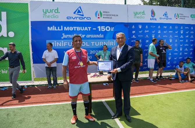 Şamaxıda Milli Mətbuat – 150 minifutbol turnirinin qalibi müəyyənləşib — FOTOLAR