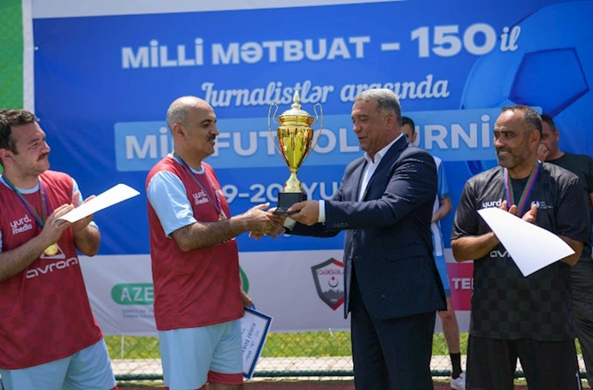 Şamaxıda Milli Mətbuat – 150 minifutbol turnirinin qalibi müəyyənləşib — FOTOLAR