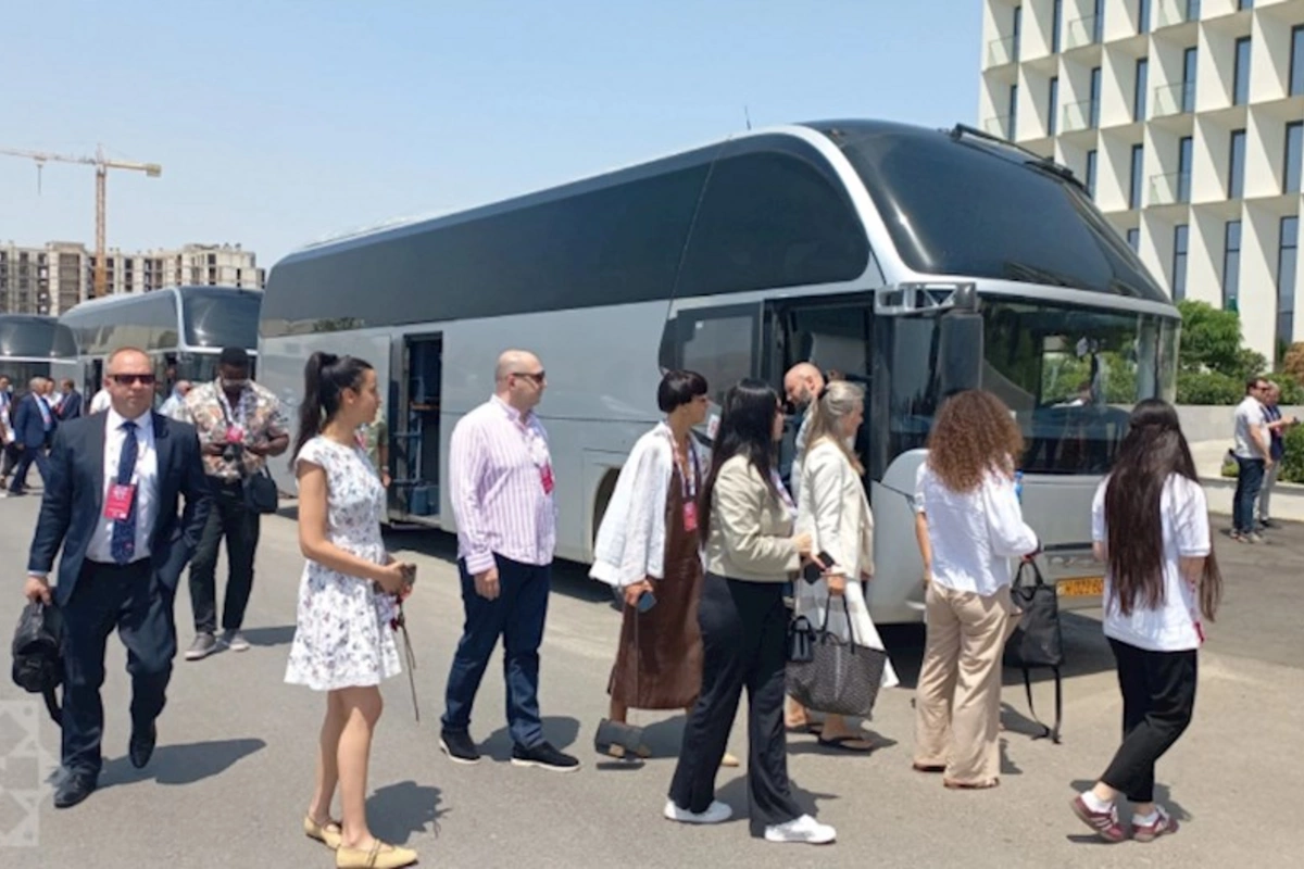 III Şuşa Qlobal Media Forumunun iştirakçıları Ağdama getdilər — FOTOLAR