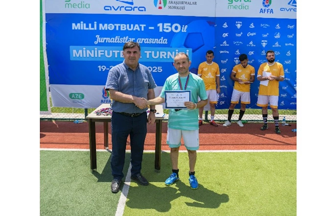 Şamaxıda Milli Mətbuat – 150 minifutbol turnirinin qalibi müəyyənləşib — FOTOLAR