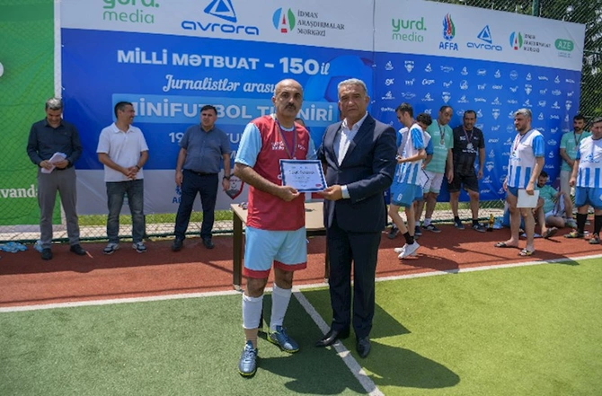 Şamaxıda Milli Mətbuat – 150 minifutbol turnirinin qalibi müəyyənləşib — FOTOLAR