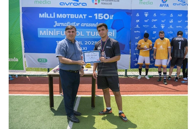Şamaxıda Milli Mətbuat – 150 minifutbol turnirinin qalibi müəyyənləşib — FOTOLAR