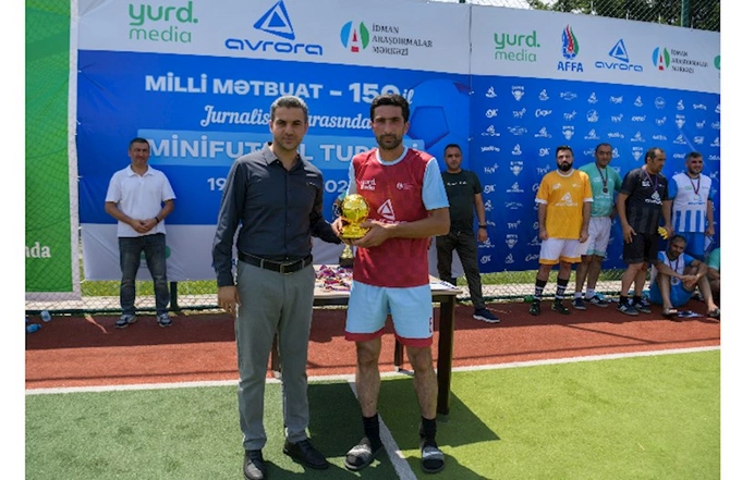 Şamaxıda Milli Mətbuat – 150 minifutbol turnirinin qalibi müəyyənləşib — FOTOLAR