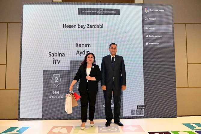 Media nümayəndələrinin iştirakı ilə Mədəniyyətimiz, mətbuatımız: 150 il birlikdə adlı tədbir keçirilib — FOTOLAR Media nümayəndələrinin iştirakı ilə Mədəniyyətimiz, mətbuatımız: 150 il birlikdə adlı tədbir keçirilib — FOTOLAR