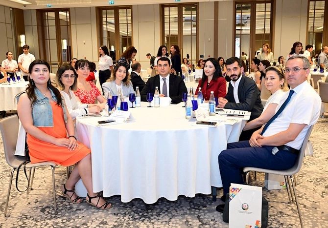Media nümayəndələrinin iştirakı ilə Mədəniyyətimiz, mətbuatımız: 150 il birlikdə adlı tədbir keçirilib — FOTOLAR Media nümayəndələrinin iştirakı ilə Mədəniyyətimiz, mətbuatımız: 150 il birlikdə adlı tədbir keçirilib — FOTOLAR
