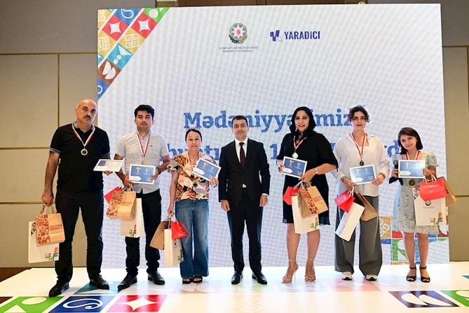 Media nümayəndələrinin iştirakı ilə Mədəniyyətimiz, mətbuatımız: 150 il birlikdə adlı tədbir keçirilib — FOTOLAR Media nümayəndələrinin iştirakı ilə Mədəniyyətimiz, mətbuatımız: 150 il birlikdə adlı tədbir keçirilib — FOTOLAR