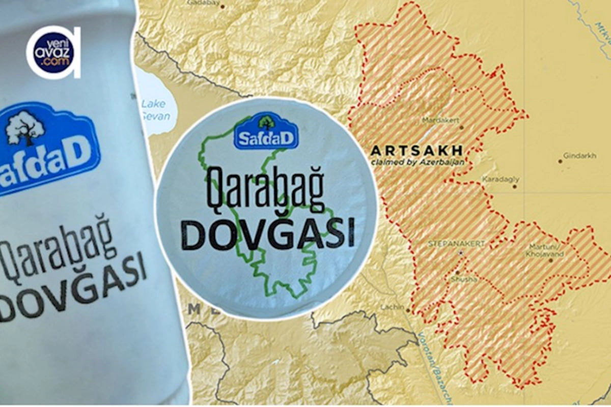 “Qarabağ” dovğasının üzərinə seperatçıların xəritəsi yerləşdirilib? — FOTOLAR