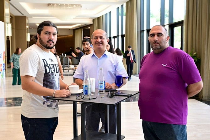 Media nümayəndələrinin iştirakı ilə Mədəniyyətimiz, mətbuatımız: 150 il birlikdə adlı tədbir keçirilib — FOTOLAR Media nümayəndələrinin iştirakı ilə Mədəniyyətimiz, mətbuatımız: 150 il birlikdə adlı tədbir keçirilib — FOTOLAR