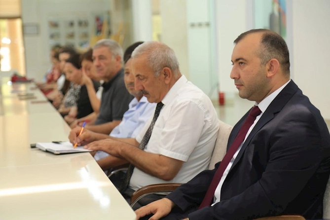 Hacıqabulda Milli Mətbuat Günü münasibətilə tədbir keçirildi — FOTOLAR Hacıqabulda Milli Mətbuat Günü münasibətilə tədbir keçirildi — FOTOLAR
