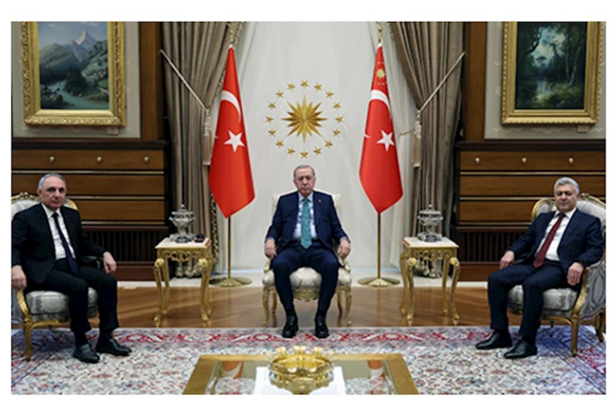 Ərdoğan Kamran Əliyevi qəbul etdi