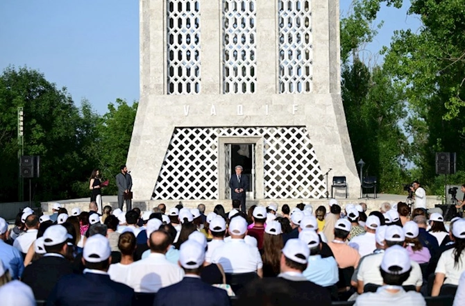 Vaqif Poeziya Günləri Şuşada Sözün hökmdarı ədəbi-bədii kompozisiya ilə başa çatıb — FOTOLAR (YENİLƏNİB)