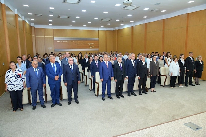 Binəqədidə Qərbi Azərbaycanla bağlı kitabın təqdimatı — FOTOLAR