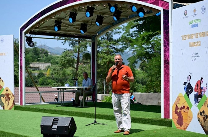 Şuşada Xalq yazıçısı Anarın kitabının təqdimatı olub, poeziya saatı keçirilib — FOTOLAR