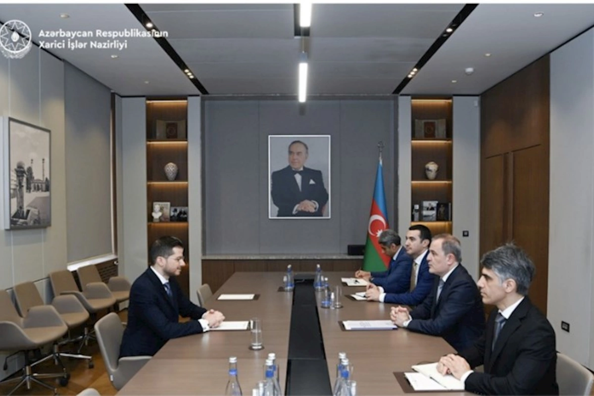 Ceyhun Bayramov İsrail səfirini qəbul etdi — FOTOLAR