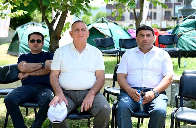 Üzeyir bəy deyərdi ki... adlı tamaşa Şuşada nümayiş olundu — FOTOLAR