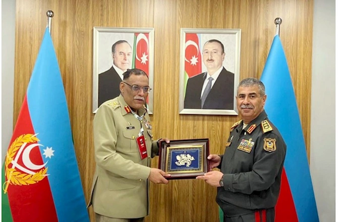 Azərbaycan-Pakistan hərbi əməkdaşlığının yeni perspektivləri müzakirə edilib — FOTOLAR