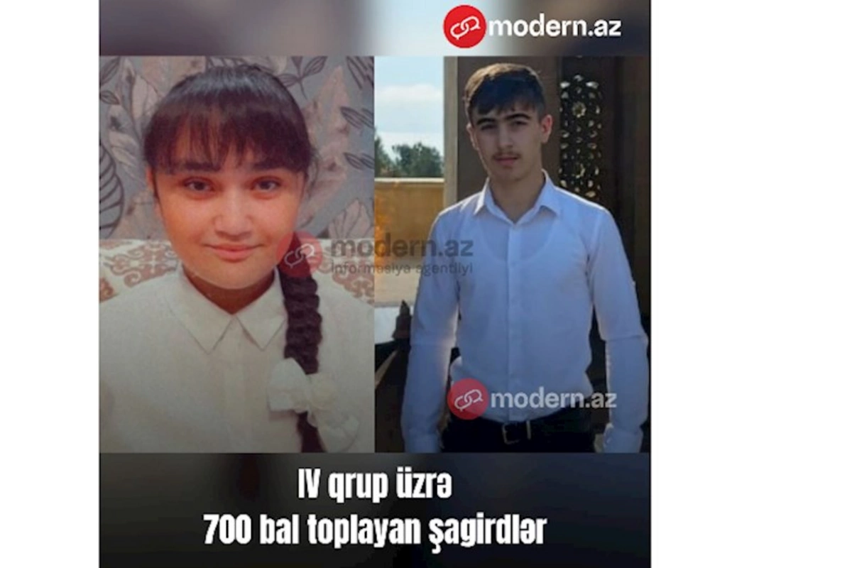 700 bal toplayan şagirdlər — Sona və Orxanın FOTOLARI
