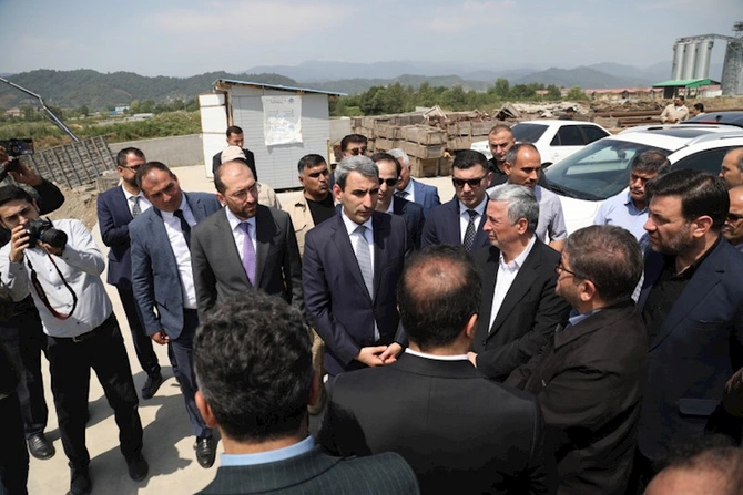 İranda Astara Terminalında görülən işlər müzakirə olundu — FOTOLAR İranda Astara Terminalında görülən işlər müzakirə olundu — FOTOLAR