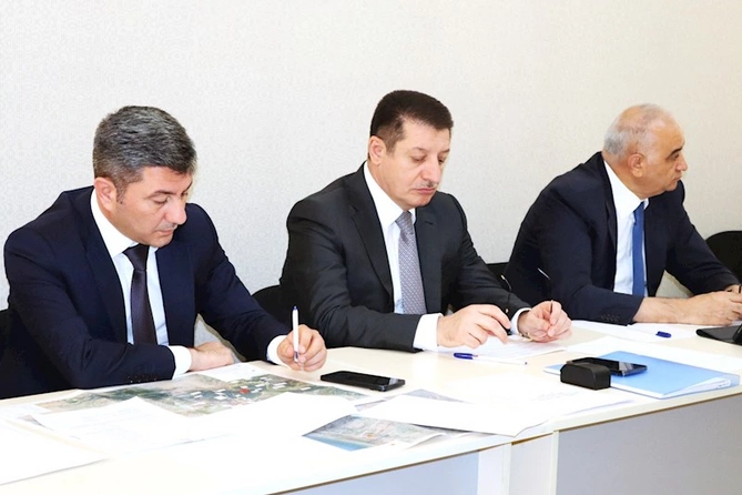 Azərbaycan Dövlət Su Ehtiyatları Agentliyinin sədri Xızı rayonunda vətəndaşlarla görüşüb — FOTOLAR