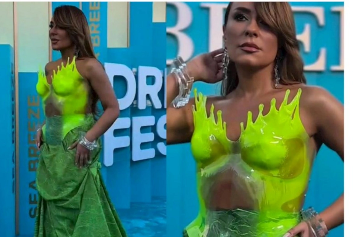Xalq artistinin Drem fest libası müzakirələrə səbəb oldu — VİDEO