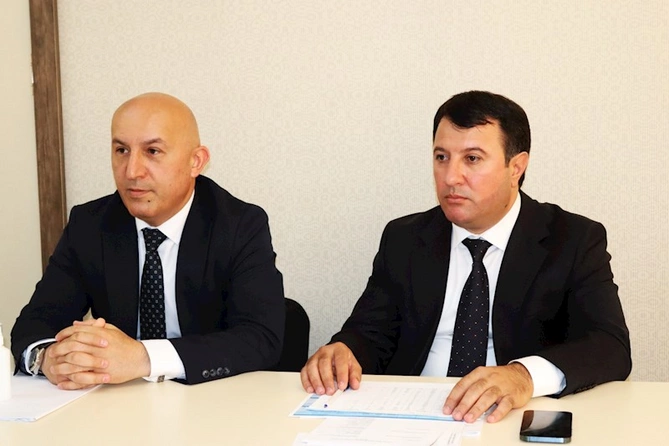 Azərbaycan Dövlət Su Ehtiyatları Agentliyinin sədri Xızı rayonunda vətəndaşlarla görüşüb — FOTOLAR